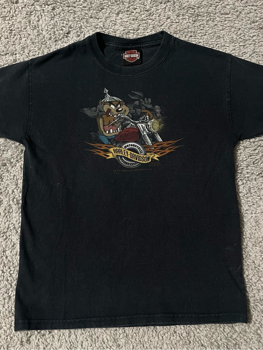 Vintage Harley-Davidson Tasmanian Devil Motorcycle Tee